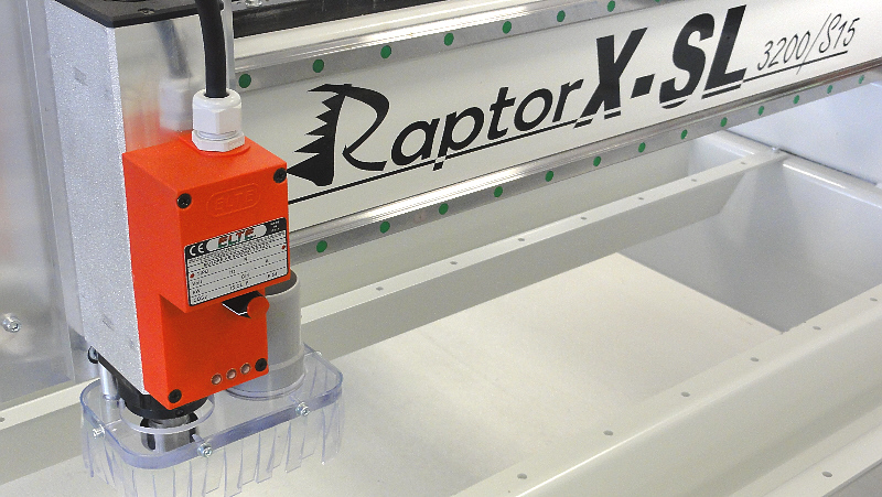 RaptorX frēzes spindelis